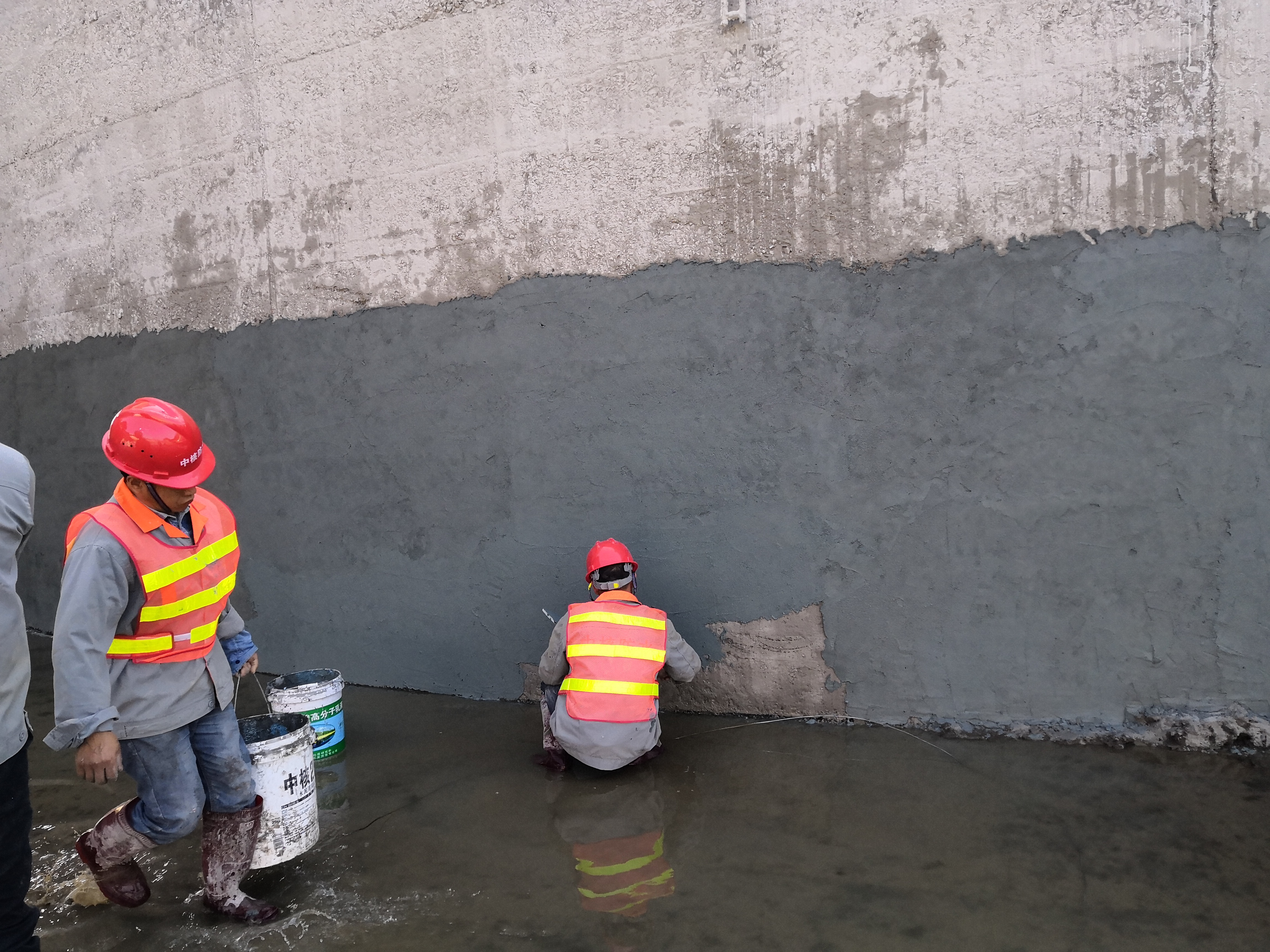 北京雨全防水公司施工蓄水池防水堵漏工程